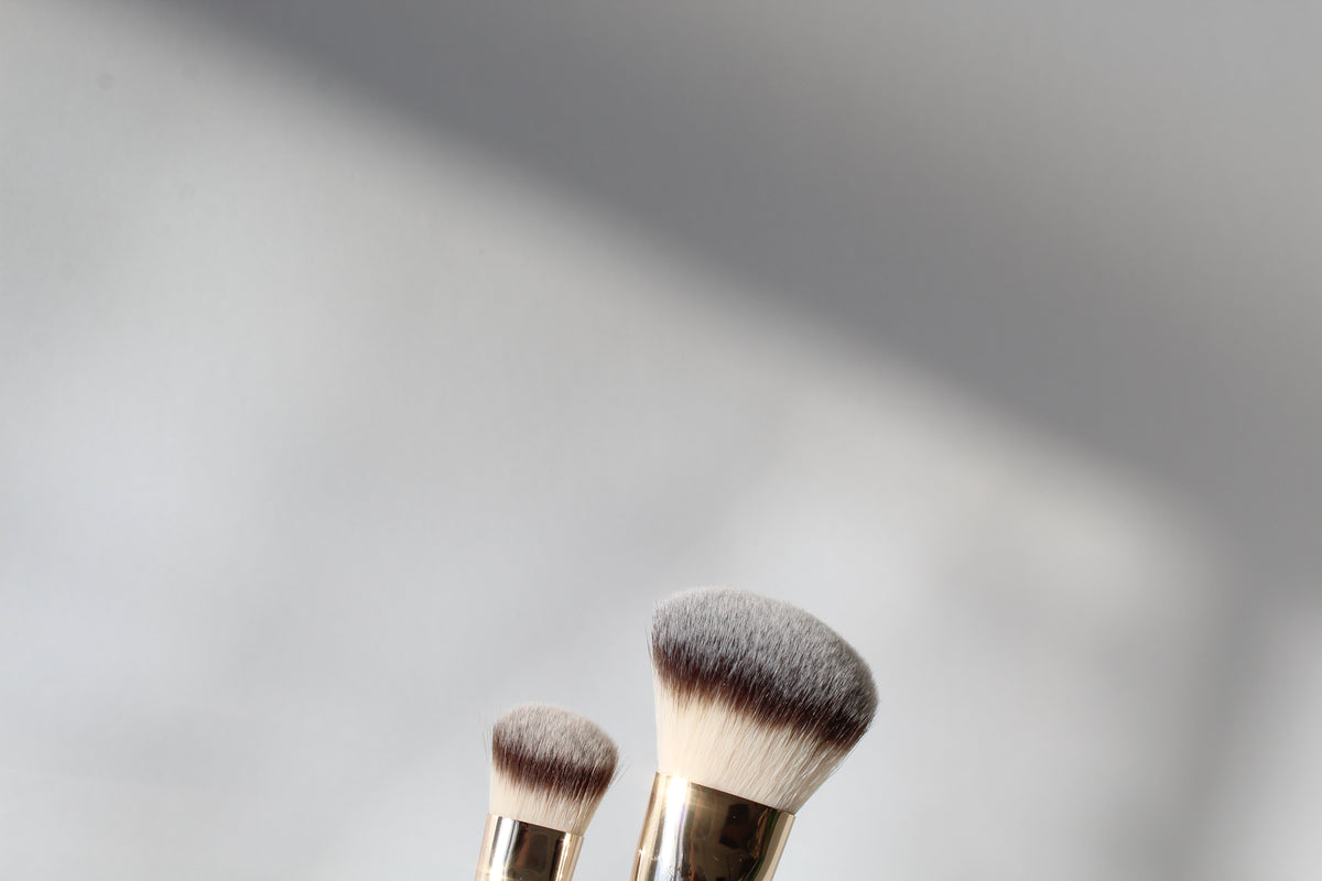 Angled Buffing Brush Duo (set of 2)