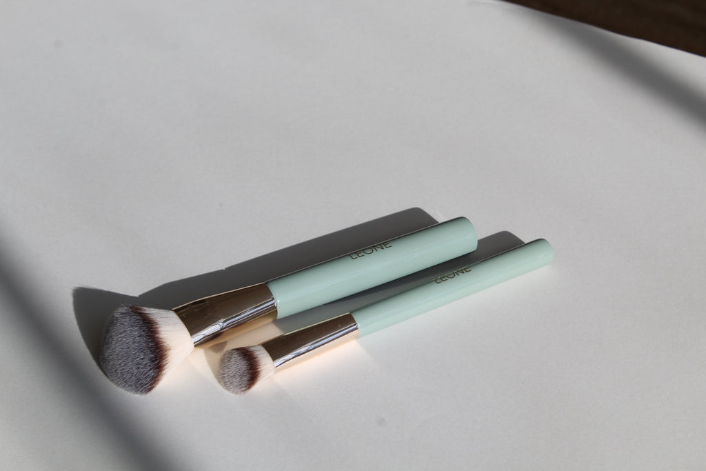Angled Buffing Brush Duo (set of 2)