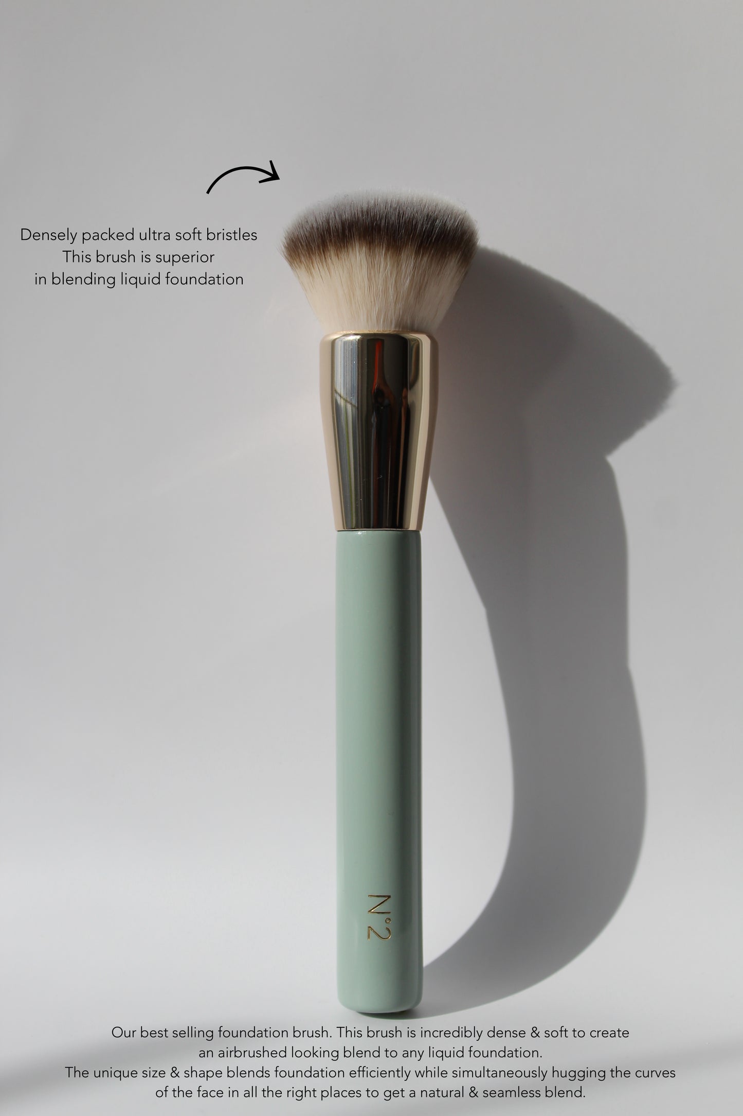 N°2 Flawless Foundation Buffing Brush